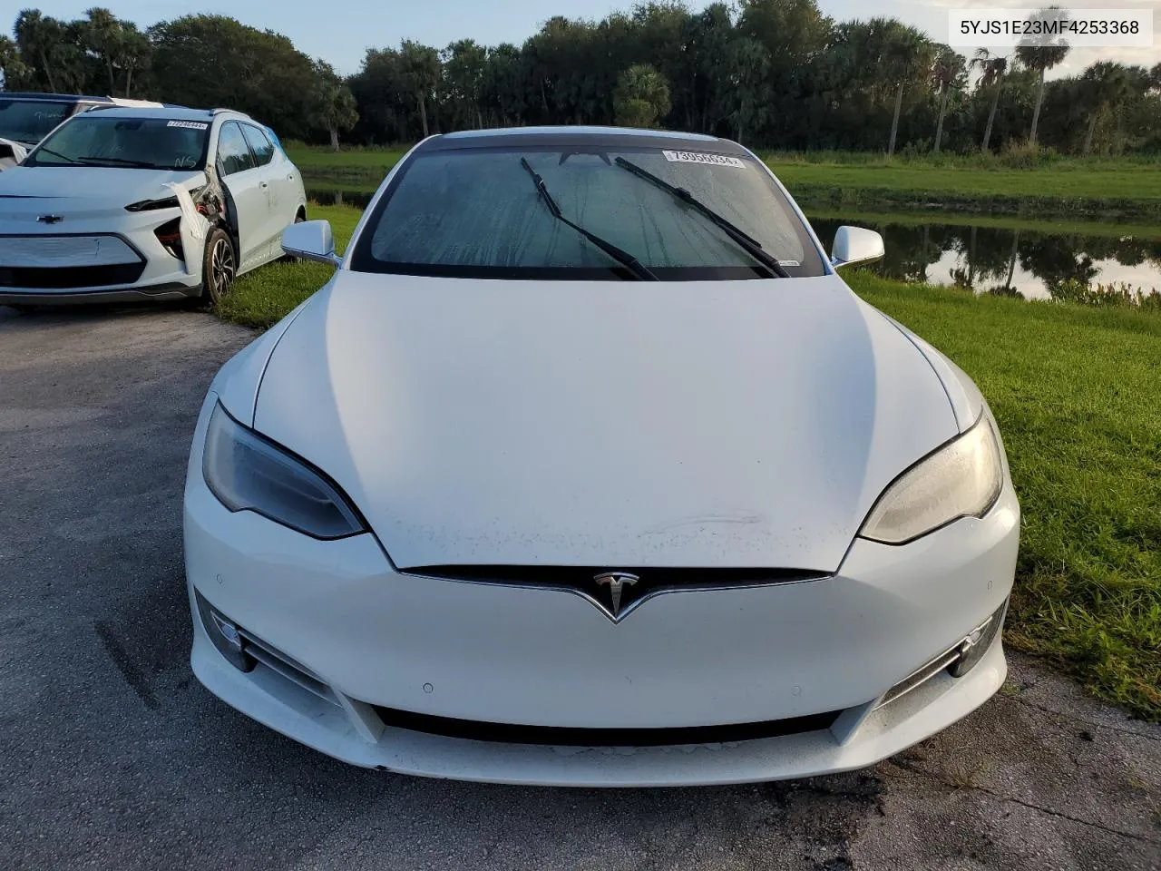 2021 Tesla Model S VIN: 5YJS1E23MF4253368 Lot: 73956634