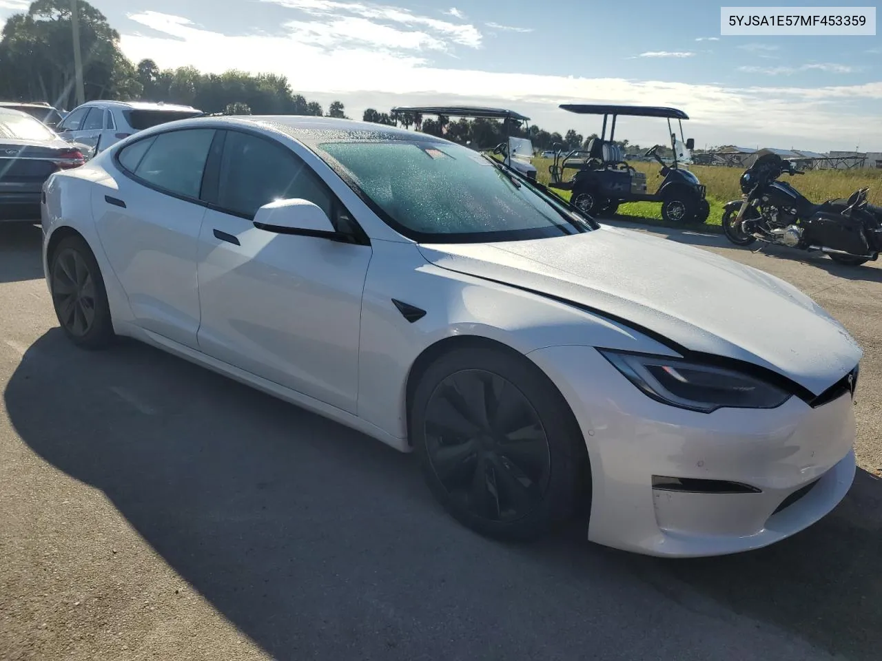 2021 Tesla Model S VIN: 5YJSA1E57MF453359 Lot: 73962154