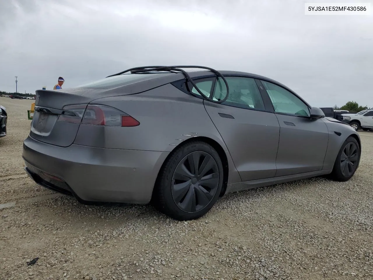 2021 Tesla Model S VIN: 5YJSA1E52MF430586 Lot: 74545664