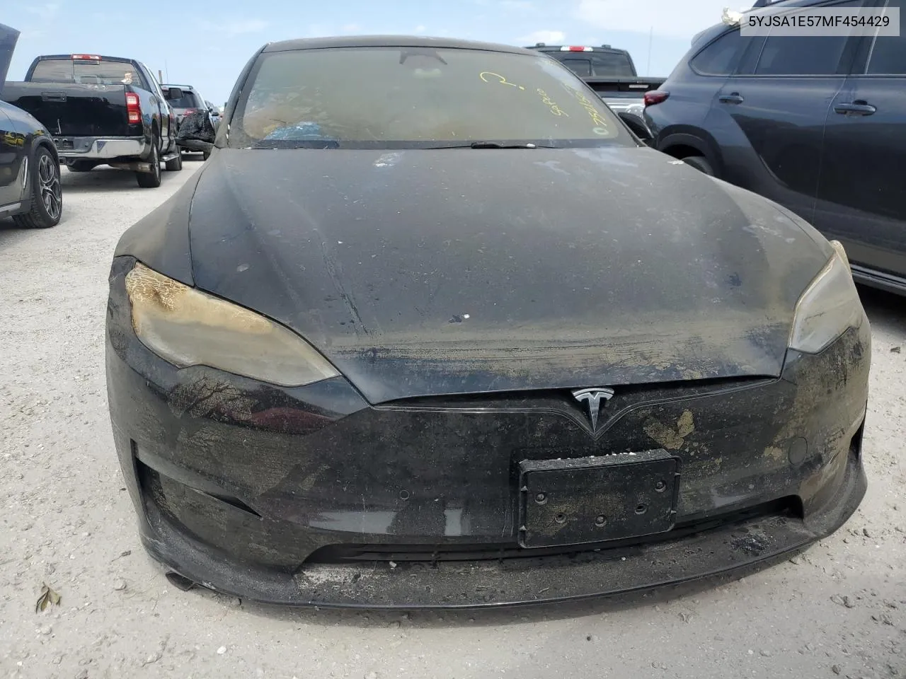 2021 Tesla Model S VIN: 5YJSA1E57MF454429 Lot: 75215074