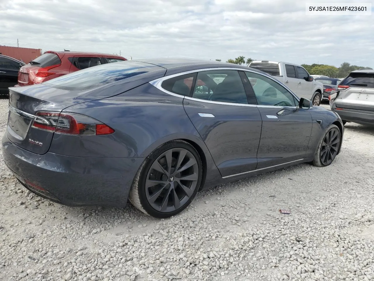 2021 Tesla Model S VIN: 5YJSA1E26MF423601 Lot: 81611404