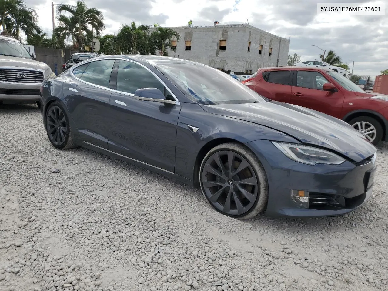 2021 Tesla Model S VIN: 5YJSA1E26MF423601 Lot: 81611404