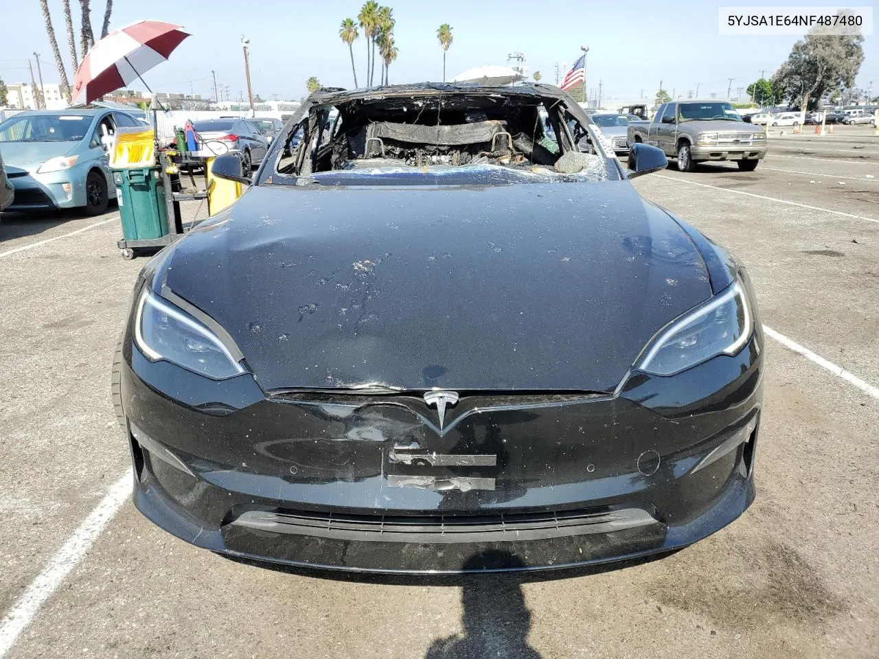 5YJSA1E64NF487480 2022 Tesla Model S