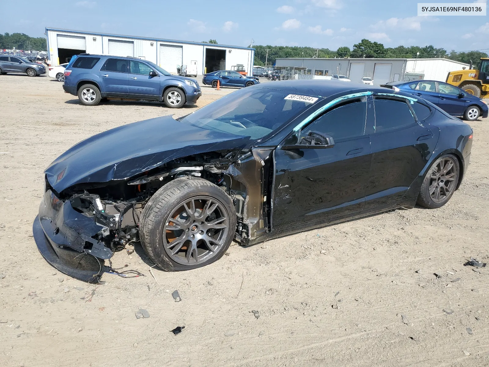 5YJSA1E69NF480136 2022 Tesla Model S