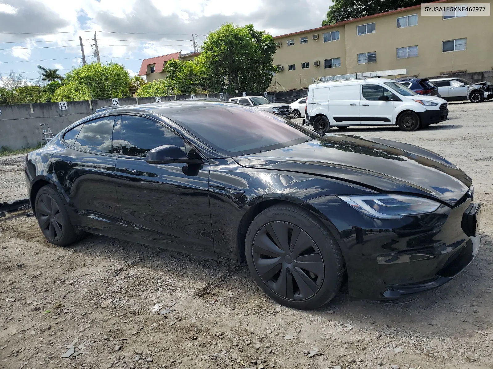 2022 Tesla Model S VIN: 5YJSA1E5XNF462977 Lot: 61263804