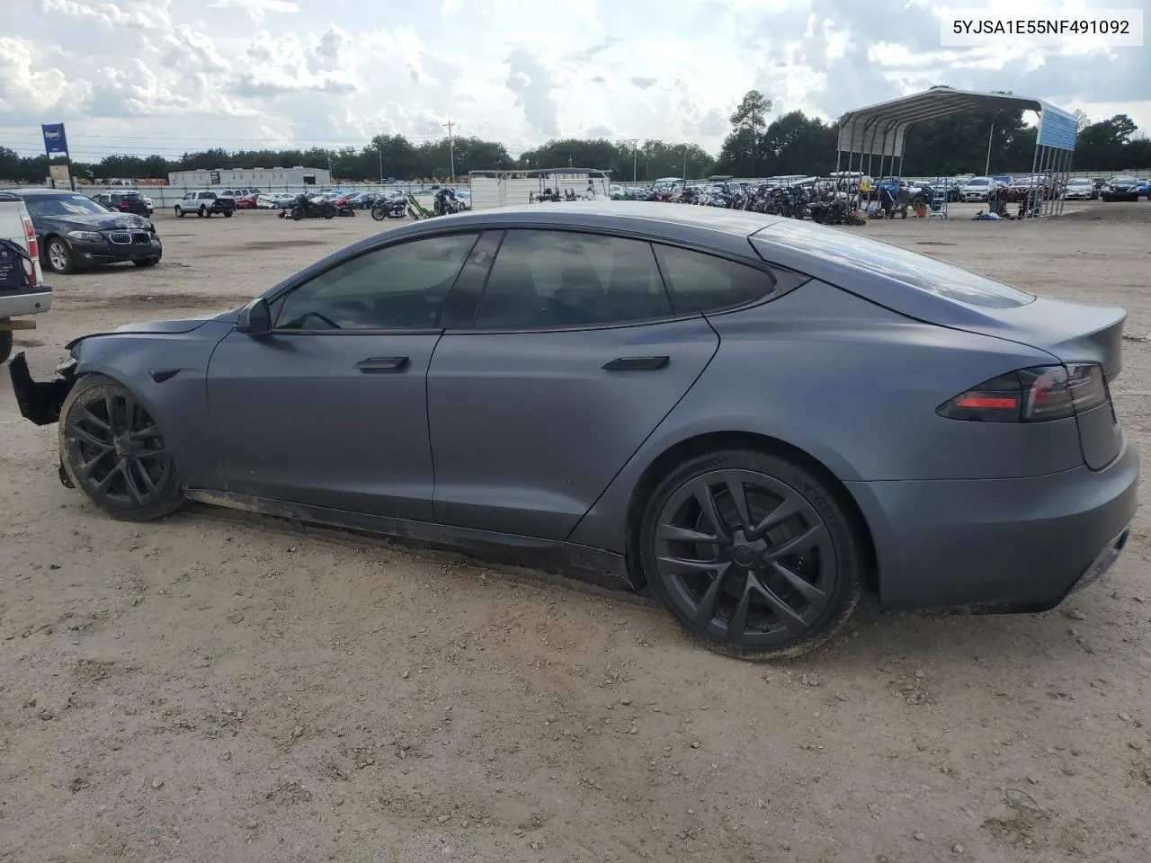 5YJSA1E55NF491092 2022 Tesla Model S