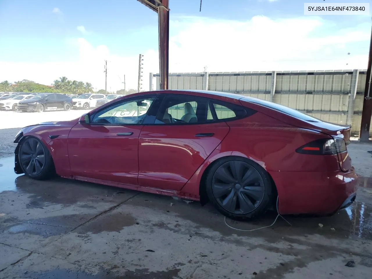 2022 Tesla Model S VIN: 5YJSA1E64NF473840 Lot: 67347174