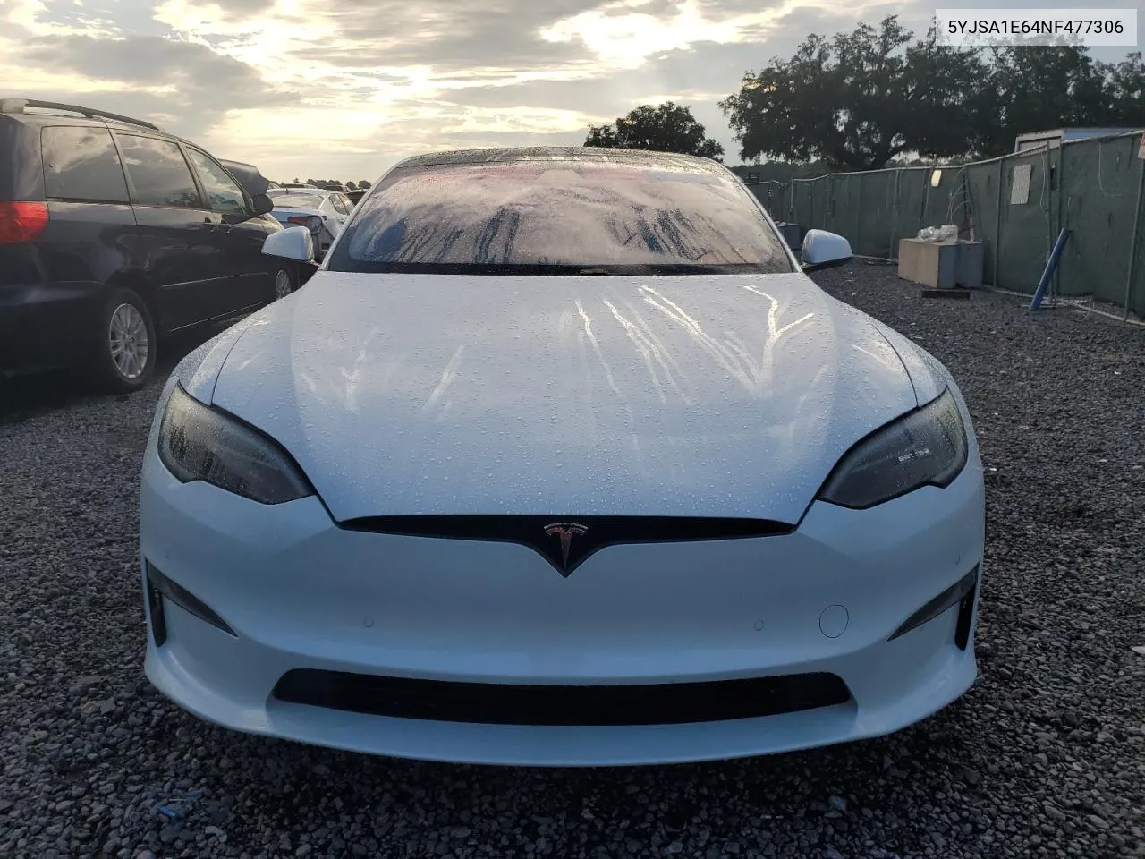 5YJSA1E64NF477306 2022 Tesla Model S