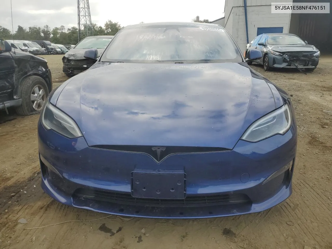 2022 Tesla Model S VIN: 5YJSA1E58NF476151 Lot: 69689264