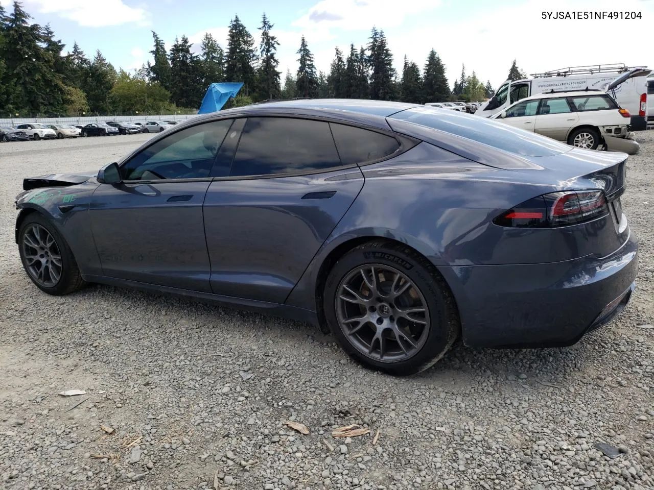 5YJSA1E51NF491204 2022 Tesla Model S