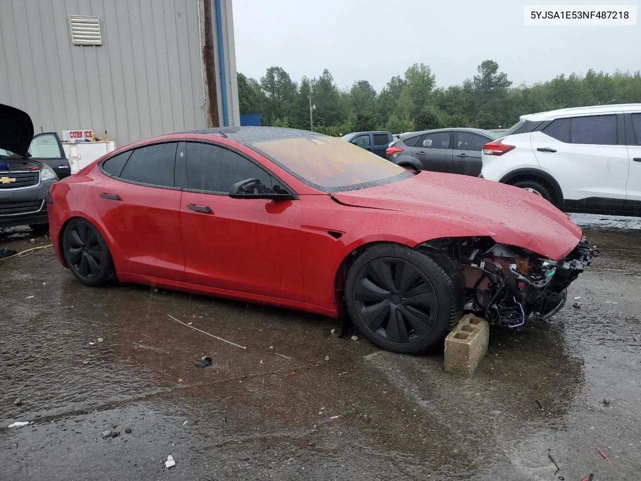 5YJSA1E53NF487218 2022 Tesla Model S