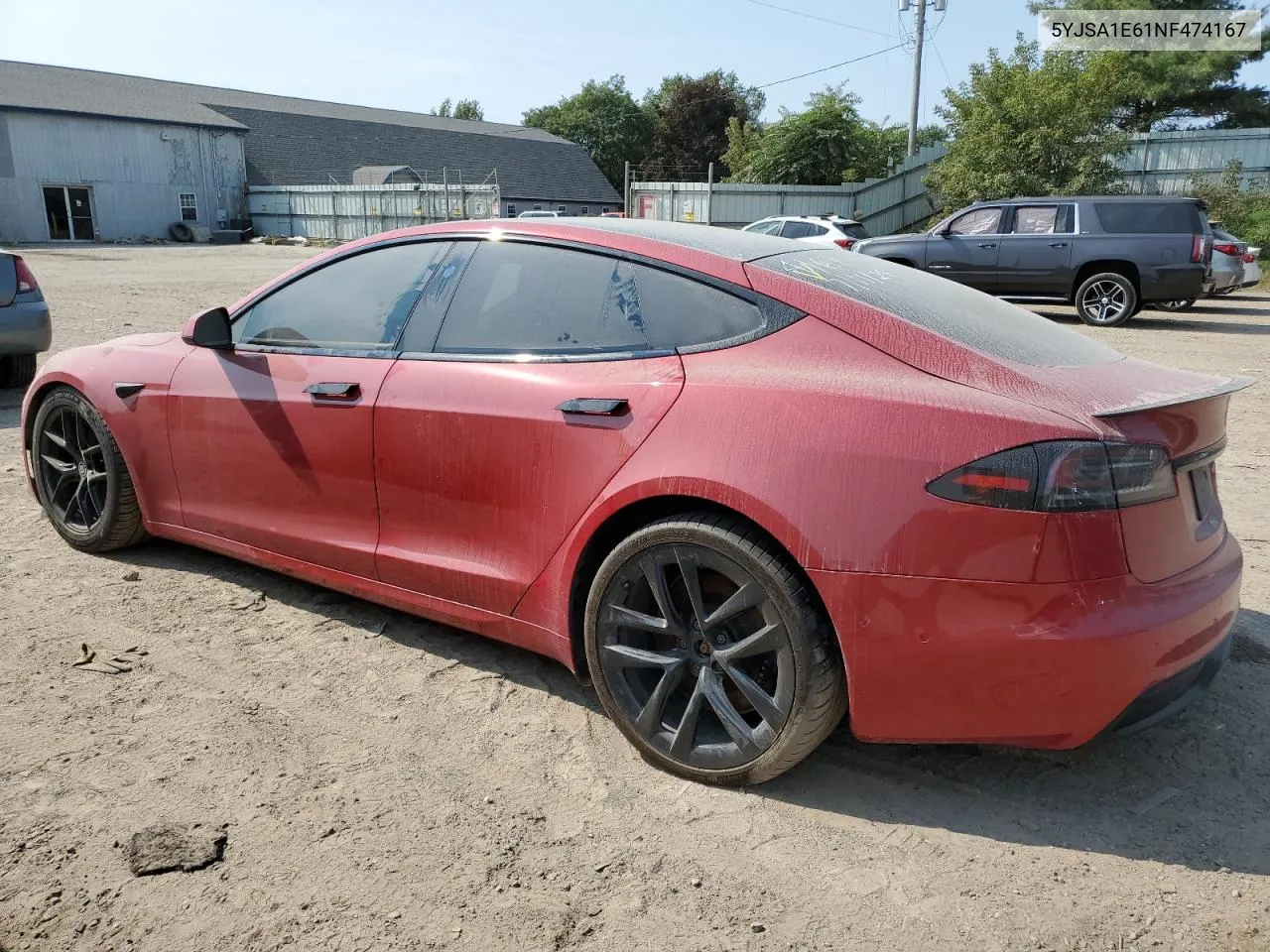 2022 Tesla Model S VIN: 5YJSA1E61NF474167 Lot: 71230044