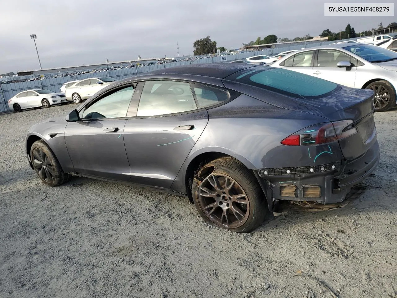 5YJSA1E55NF468279 2022 Tesla Model S