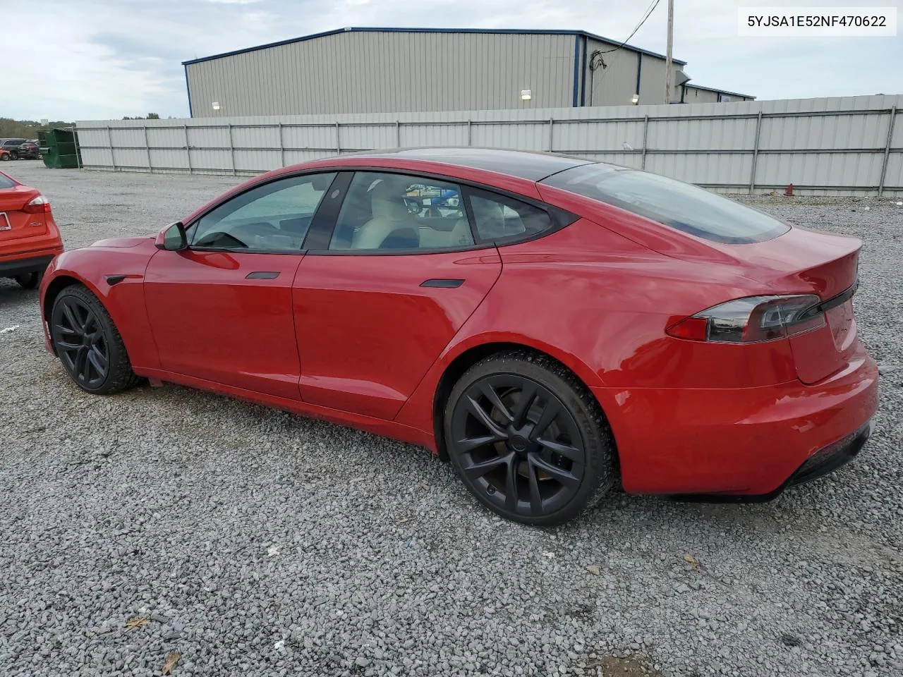 2022 Tesla Model S VIN: 5YJSA1E52NF470622 Lot: 74517944