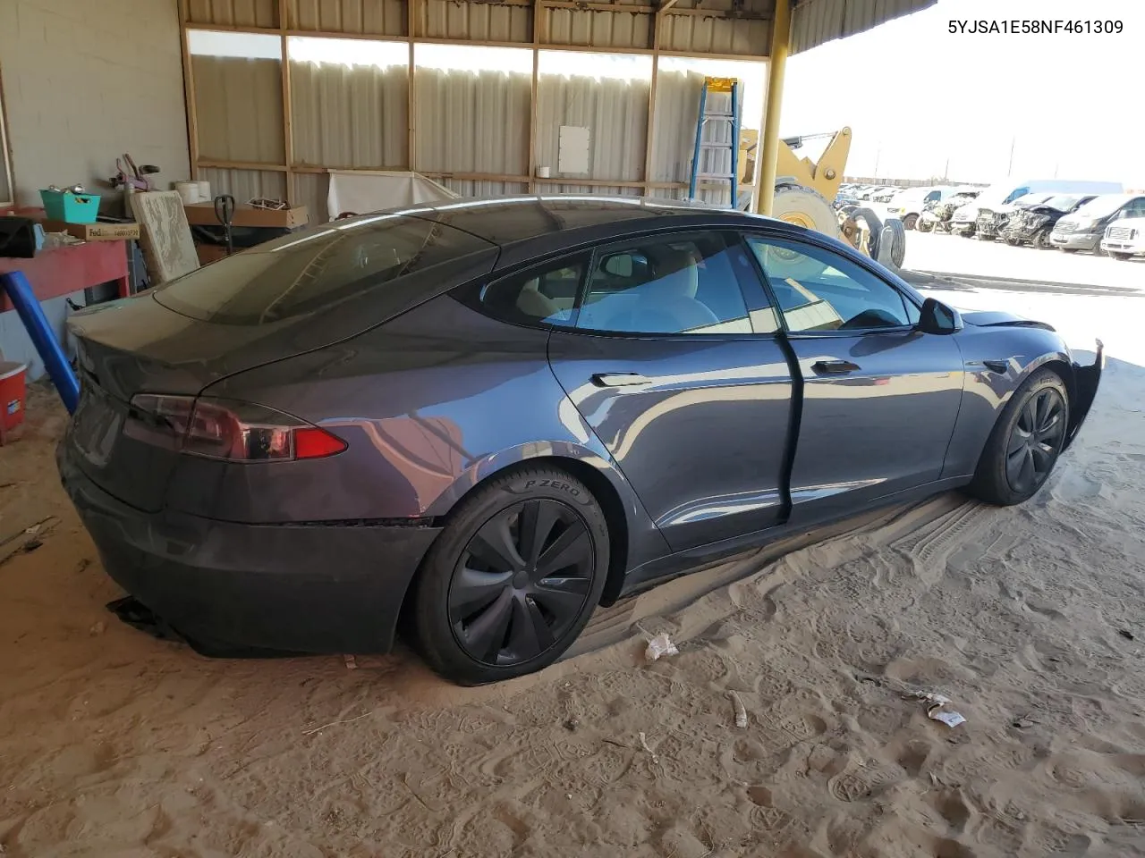 2022 Tesla Model S VIN: 5YJSA1E58NF461309 Lot: 75139154