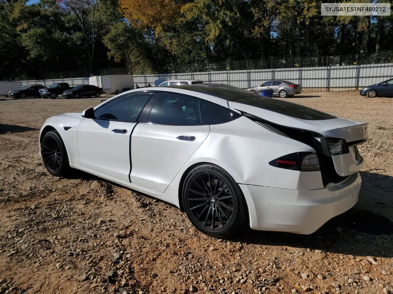 2022 Tesla Model S VIN: 5YJSA1E51NF489212 Lot: 77583594