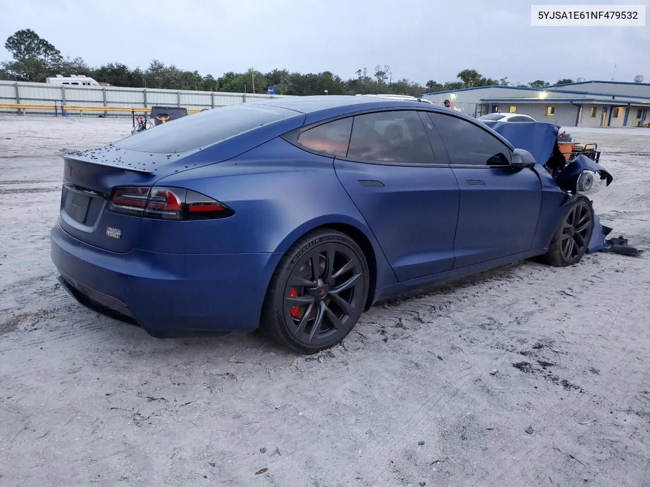 2022 Tesla Model S VIN: 5YJSA1E61NF479532 Lot: 79346684