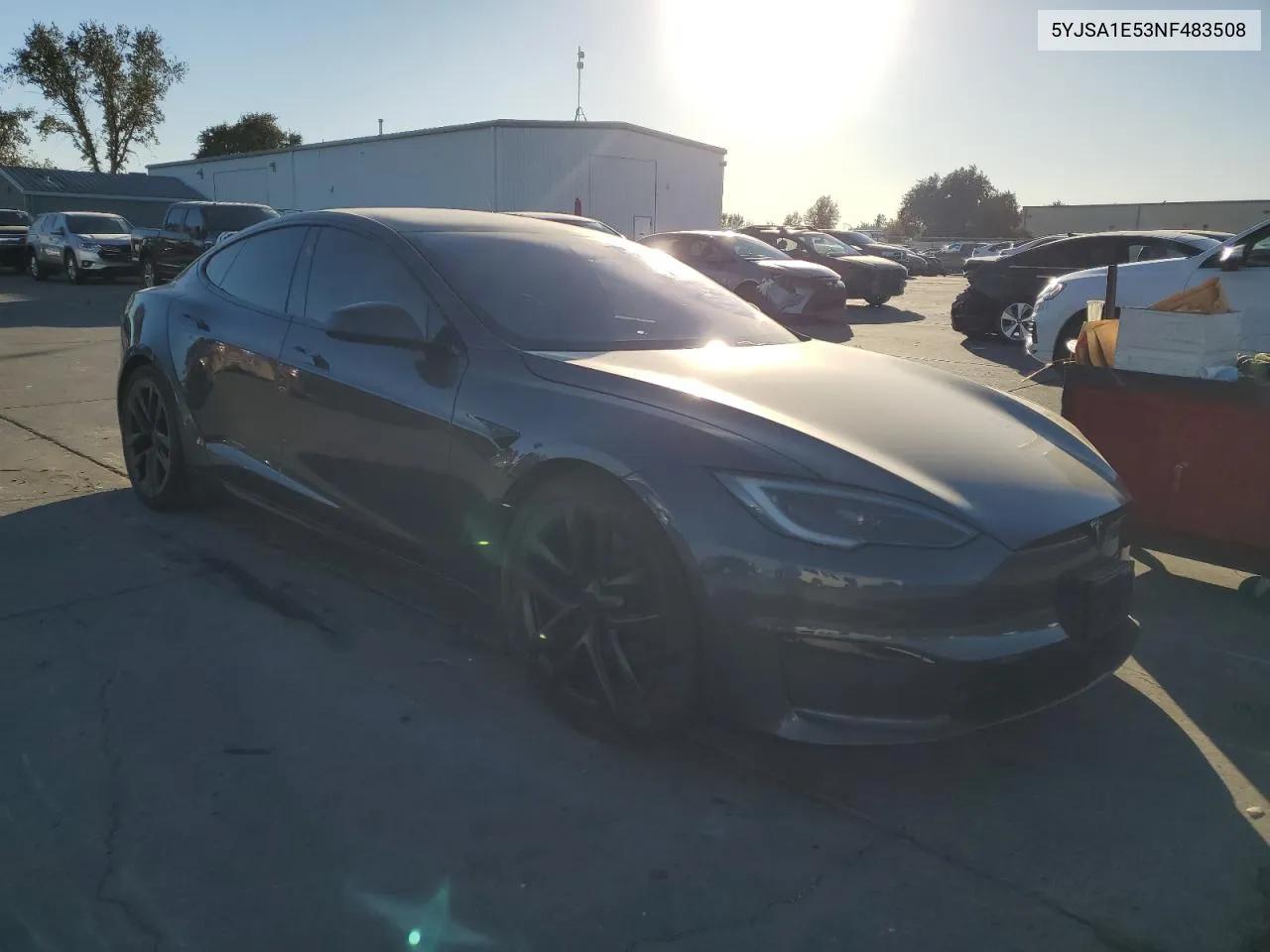 2022 Tesla Model S VIN: 5YJSA1E53NF483508 Lot: 79572934