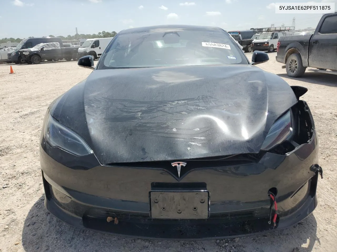 2023 Tesla Model S VIN: 5YJSA1E62PF511875 Lot: 65583824