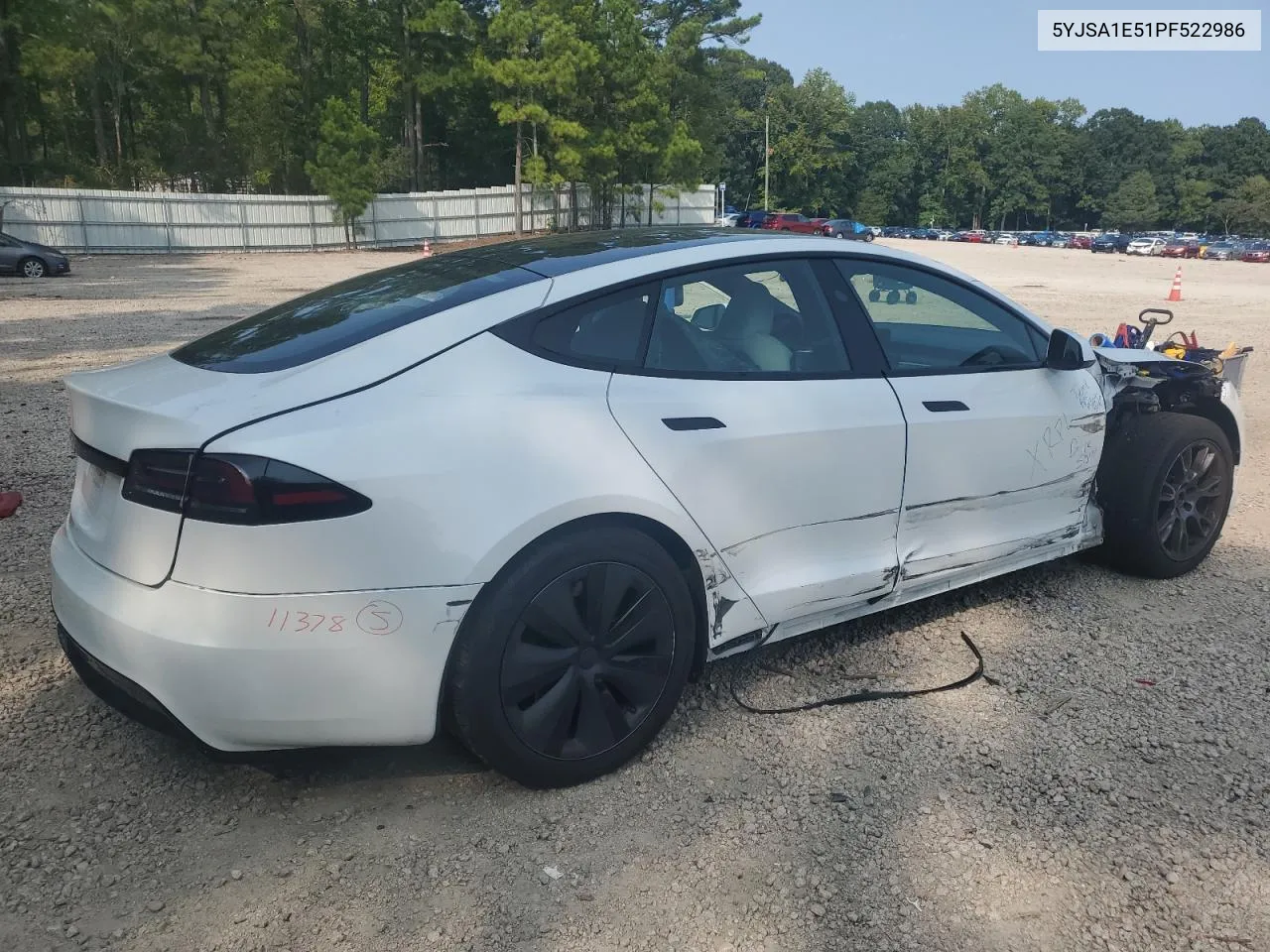 2023 Tesla Model S VIN: 5YJSA1E51PF522986 Lot: 70562074