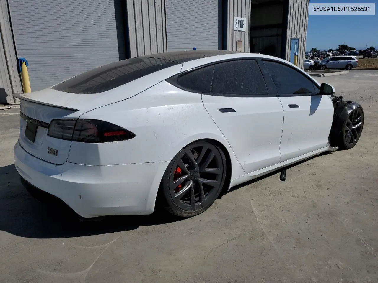 2023 Tesla Model S VIN: 5YJSA1E67PF525531 Lot: 70609794