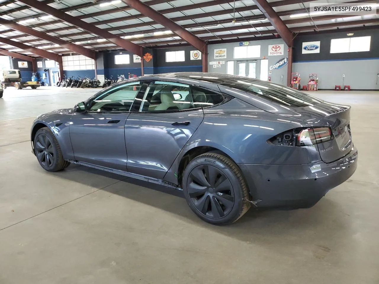 2023 Tesla Model S VIN: 5YJSA1E55PF499423 Lot: 73791654