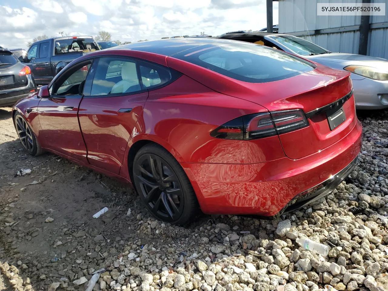 2023 Tesla Model S VIN: 5YJSA1E56PF520196 Lot: 74517324