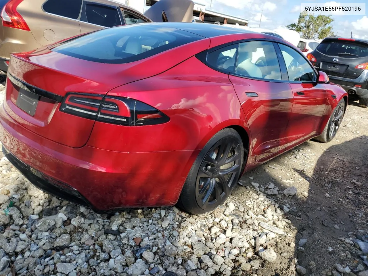 2023 Tesla Model S VIN: 5YJSA1E56PF520196 Lot: 74517324