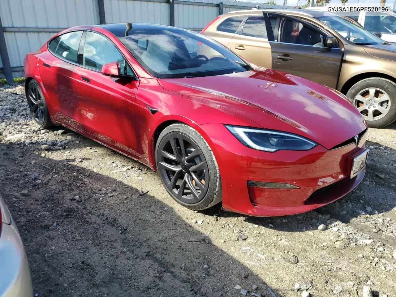 2023 Tesla Model S VIN: 5YJSA1E56PF520196 Lot: 74517324