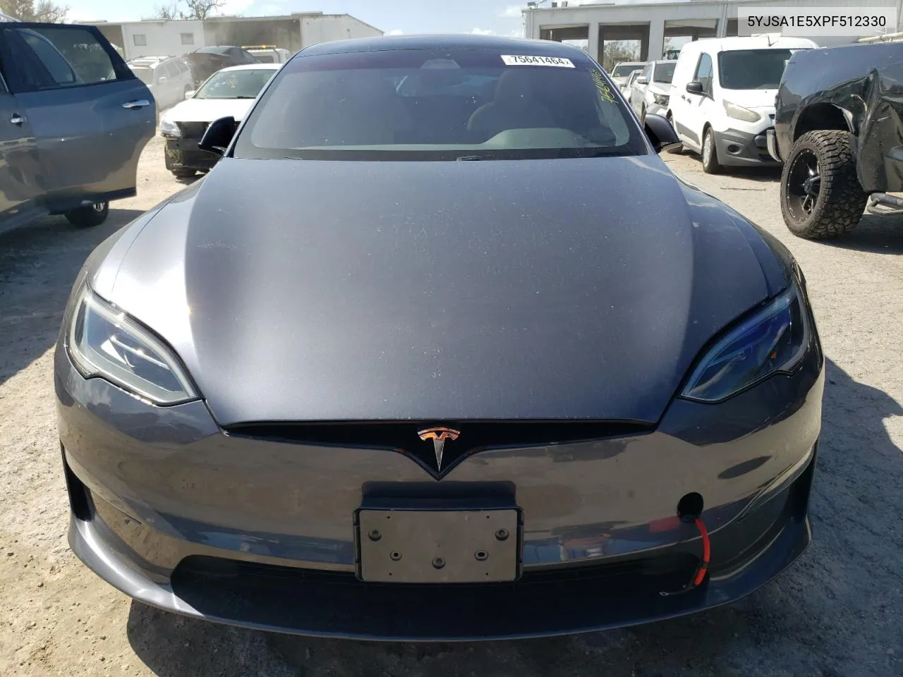 2023 Tesla Model S VIN: 5YJSA1E5XPF512330 Lot: 75641464