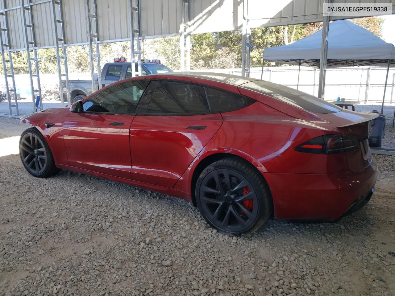 2023 Tesla Model S VIN: 5YJSA1E65PF519338 Lot: 76487054