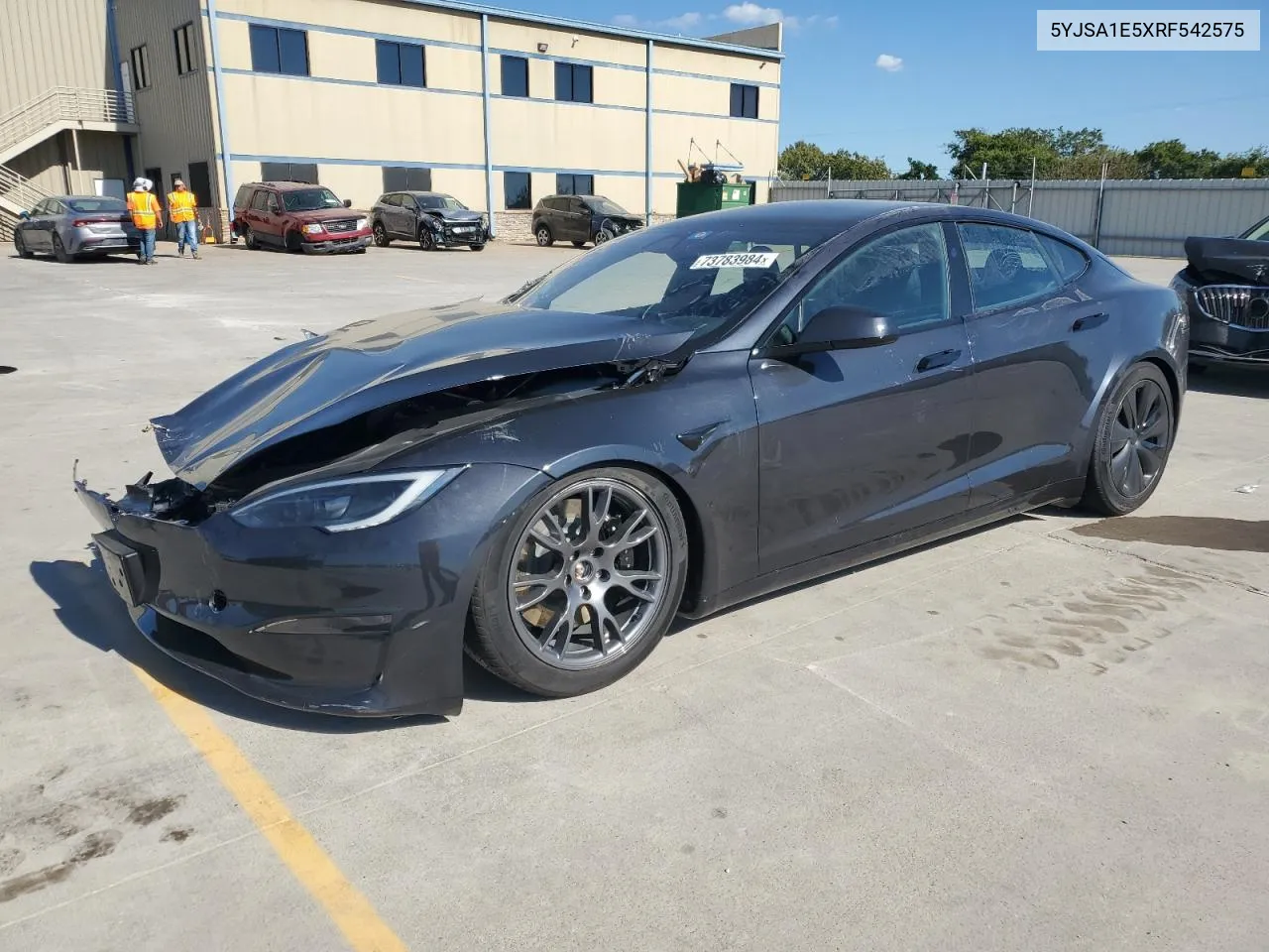 2024 Tesla Model S VIN: 5YJSA1E5XRF542575 Lot: 73783984