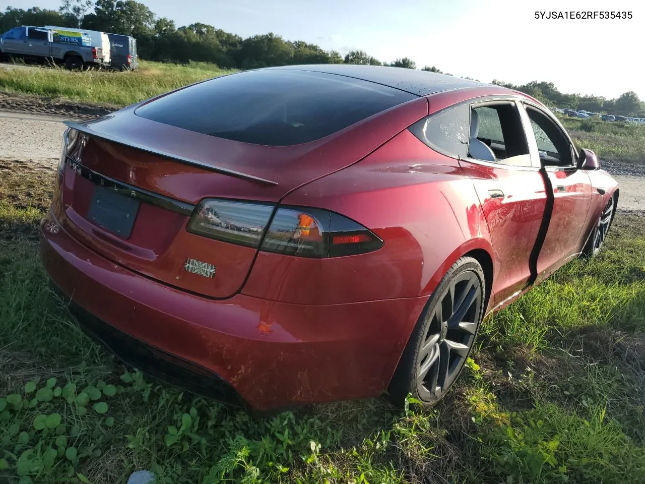 2024 Tesla Model S VIN: 5YJSA1E62RF535435 Lot: 74620184