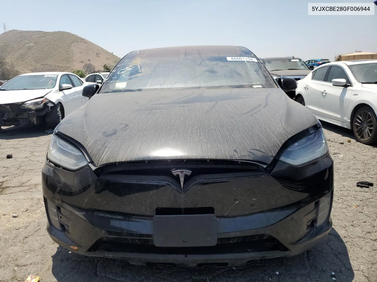 5YJXCBE28GF006944 2016 Tesla Model X