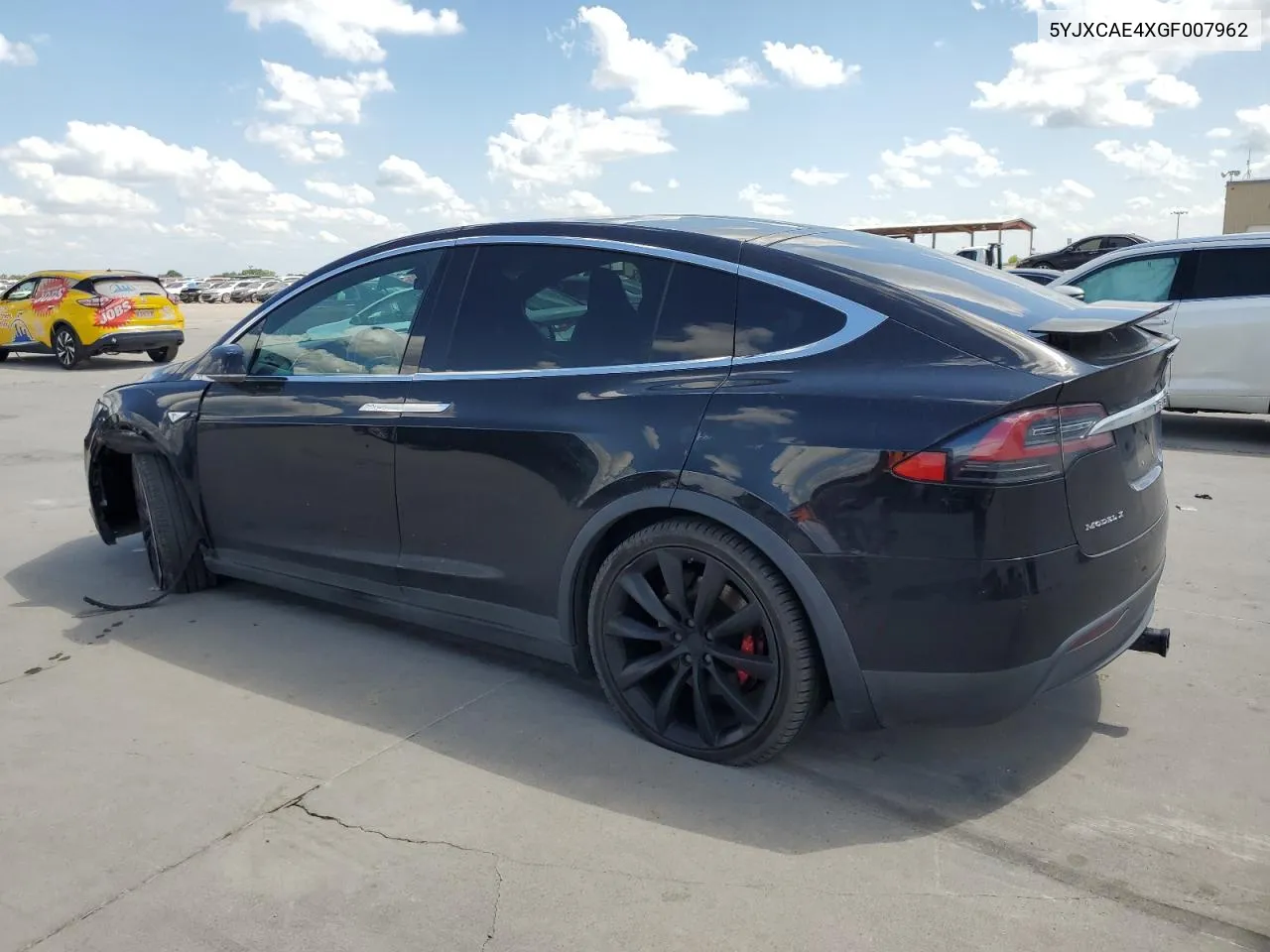 5YJXCAE4XGF007962 2016 Tesla Model X