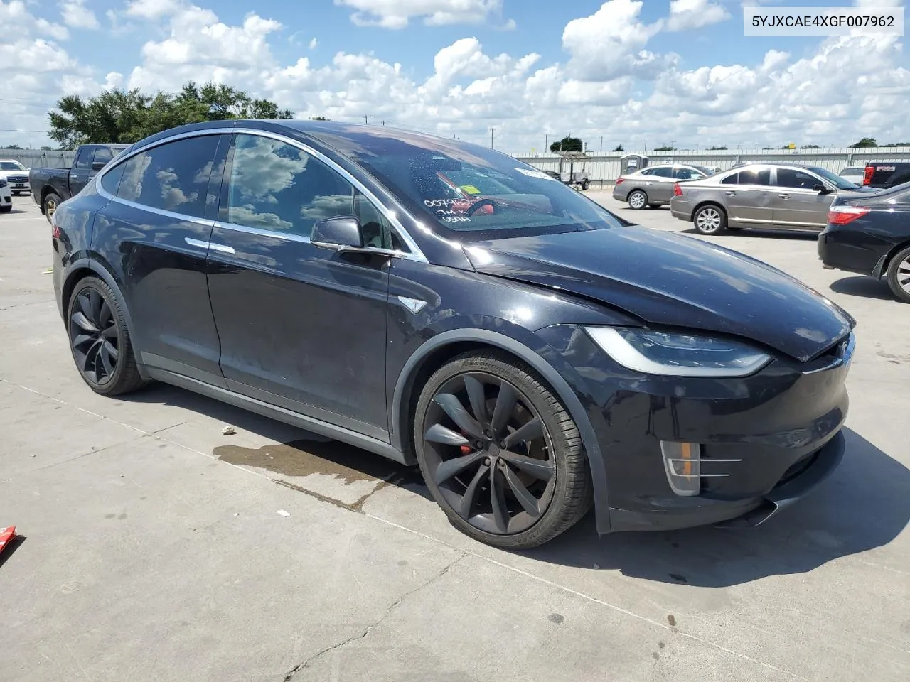 5YJXCAE4XGF007962 2016 Tesla Model X