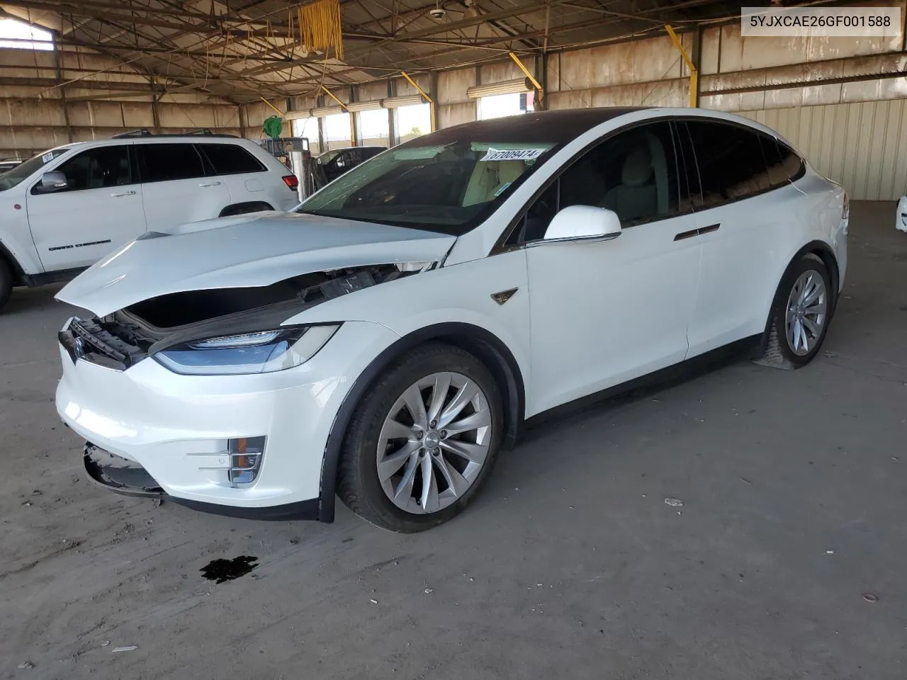 5YJXCAE26GF001588 2016 Tesla Model X