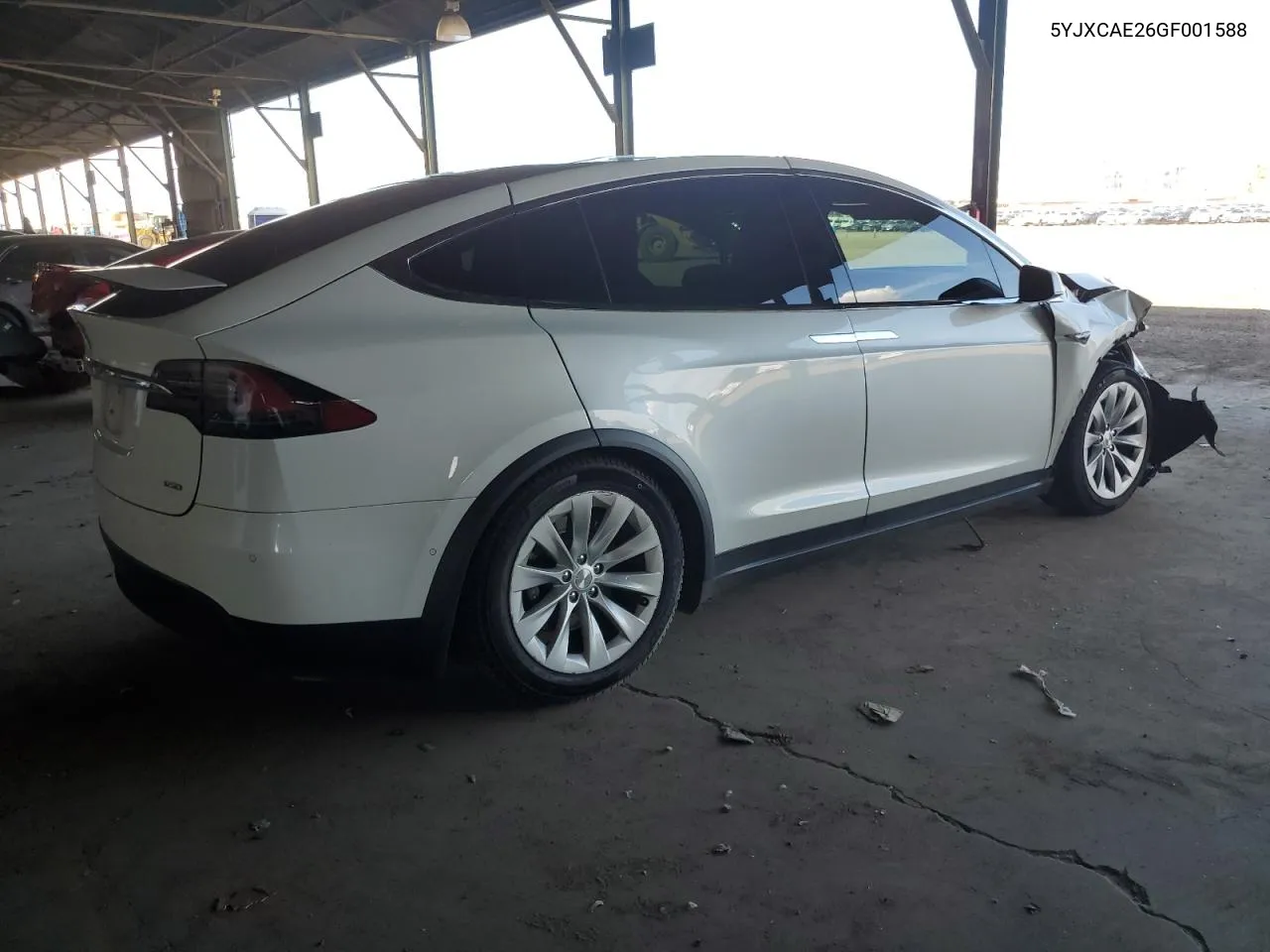 5YJXCAE26GF001588 2016 Tesla Model X