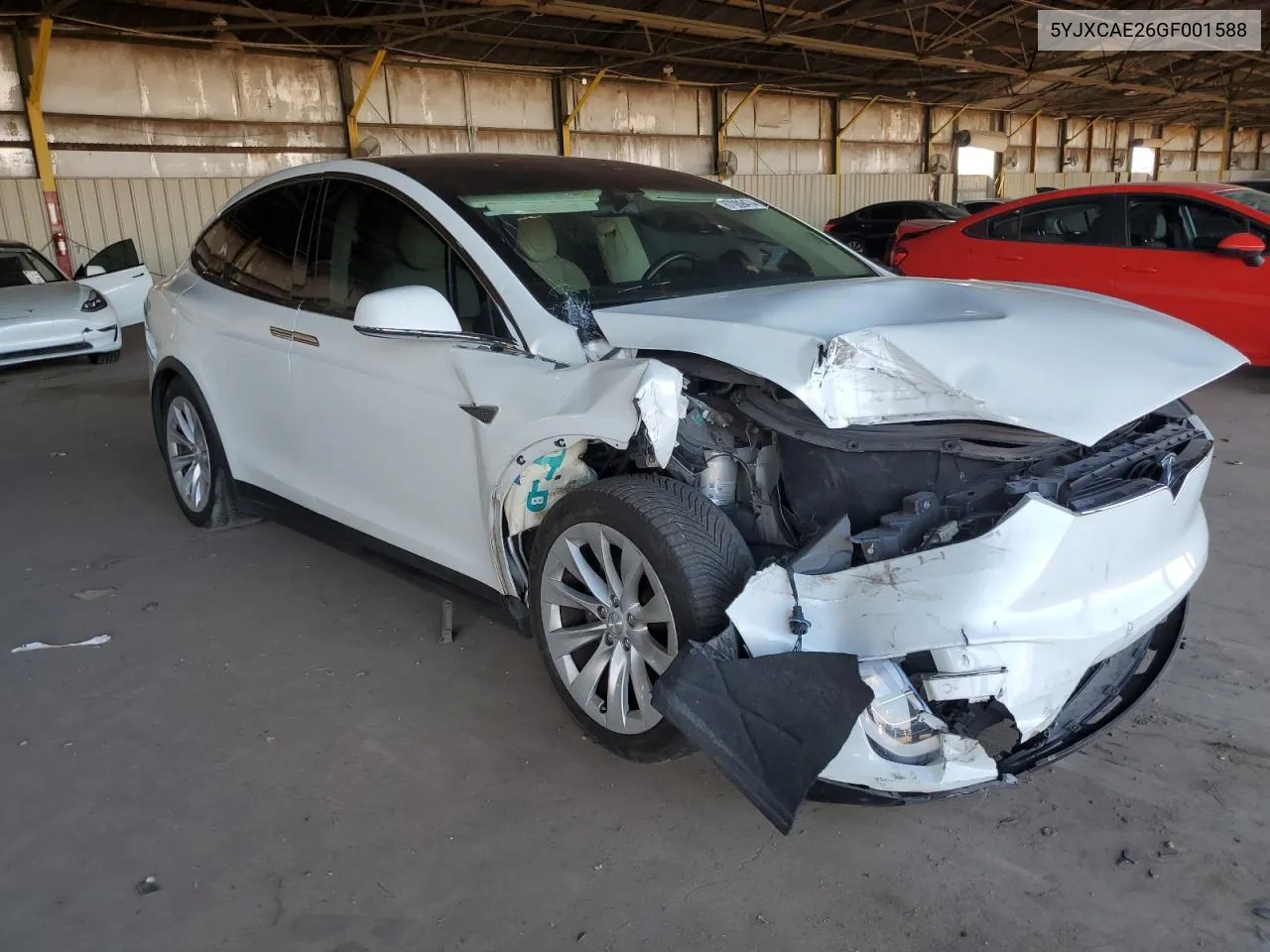 5YJXCAE26GF001588 2016 Tesla Model X