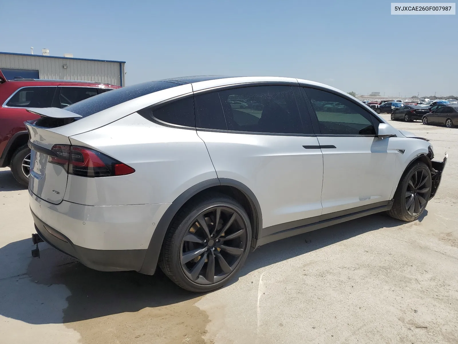 2016 Tesla Model X VIN: 5YJXCAE26GF007987 Lot: 67322884