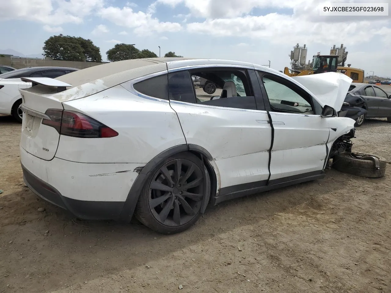 5YJXCBE25GF023698 2016 Tesla Model X