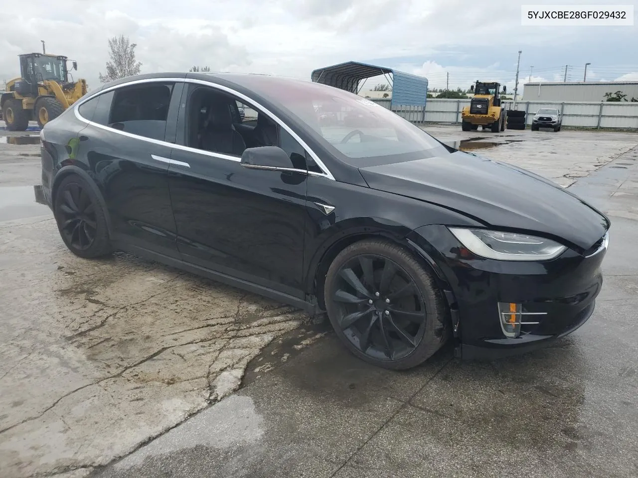 2016 Tesla Model X VIN: 5YJXCBE28GF029432 Lot: 73219594