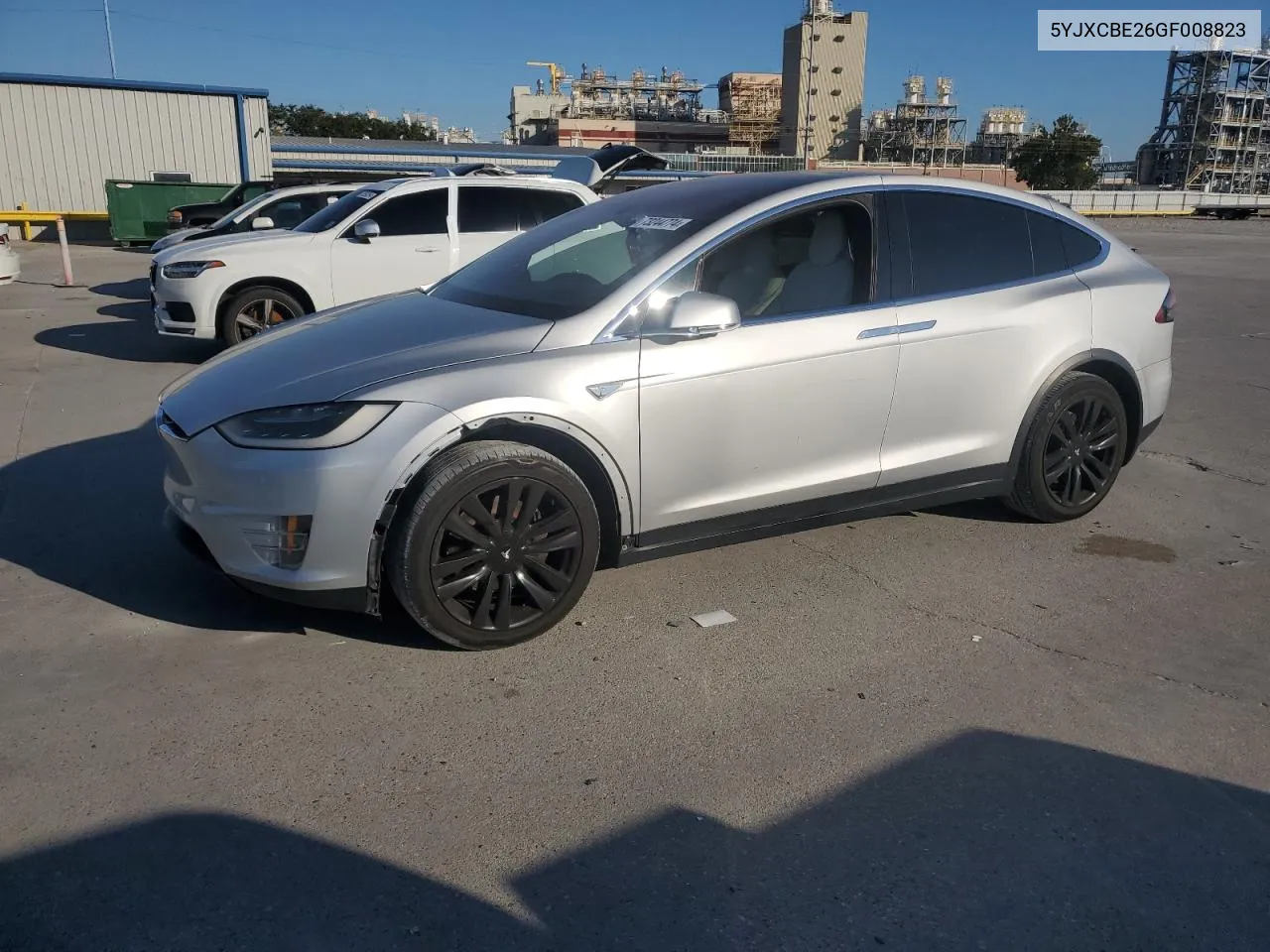 2016 Tesla Model X VIN: 5YJXCBE26GF008823 Lot: 73244774