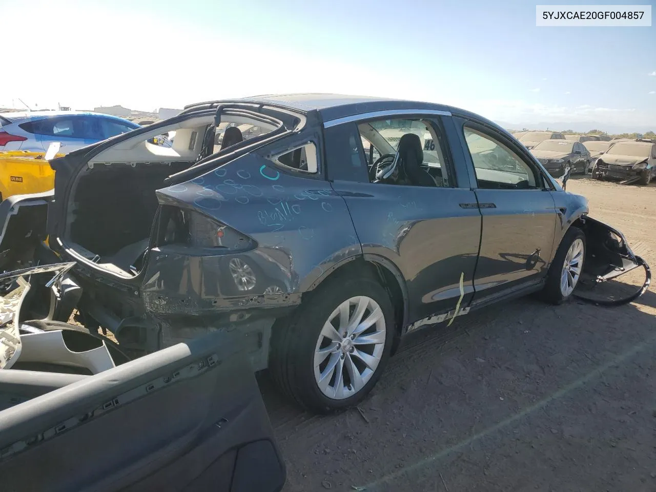 5YJXCAE20GF004857 2016 Tesla Model X