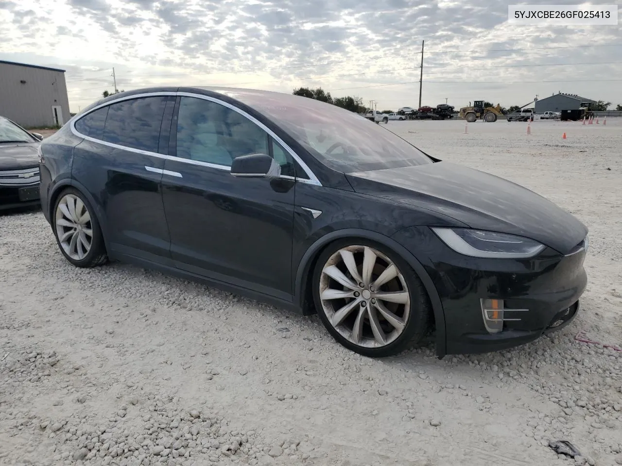 2016 Tesla Model X VIN: 5YJXCBE26GF025413 Lot: 75734984