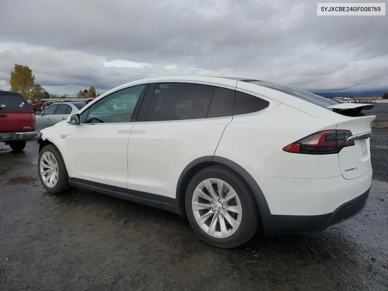 2016 Tesla Model X VIN: 5YJXCBE24GF008769 Lot: 78891654