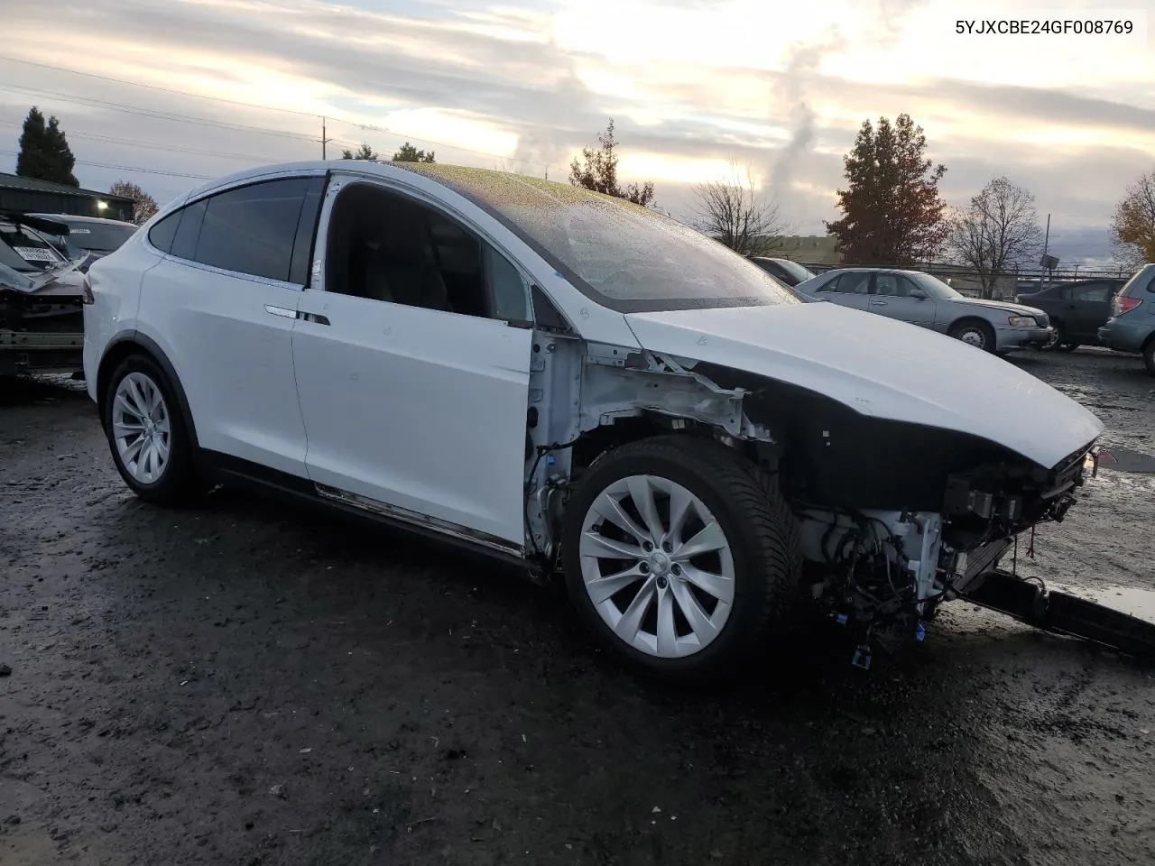 2016 Tesla Model X VIN: 5YJXCBE24GF008769 Lot: 78891654