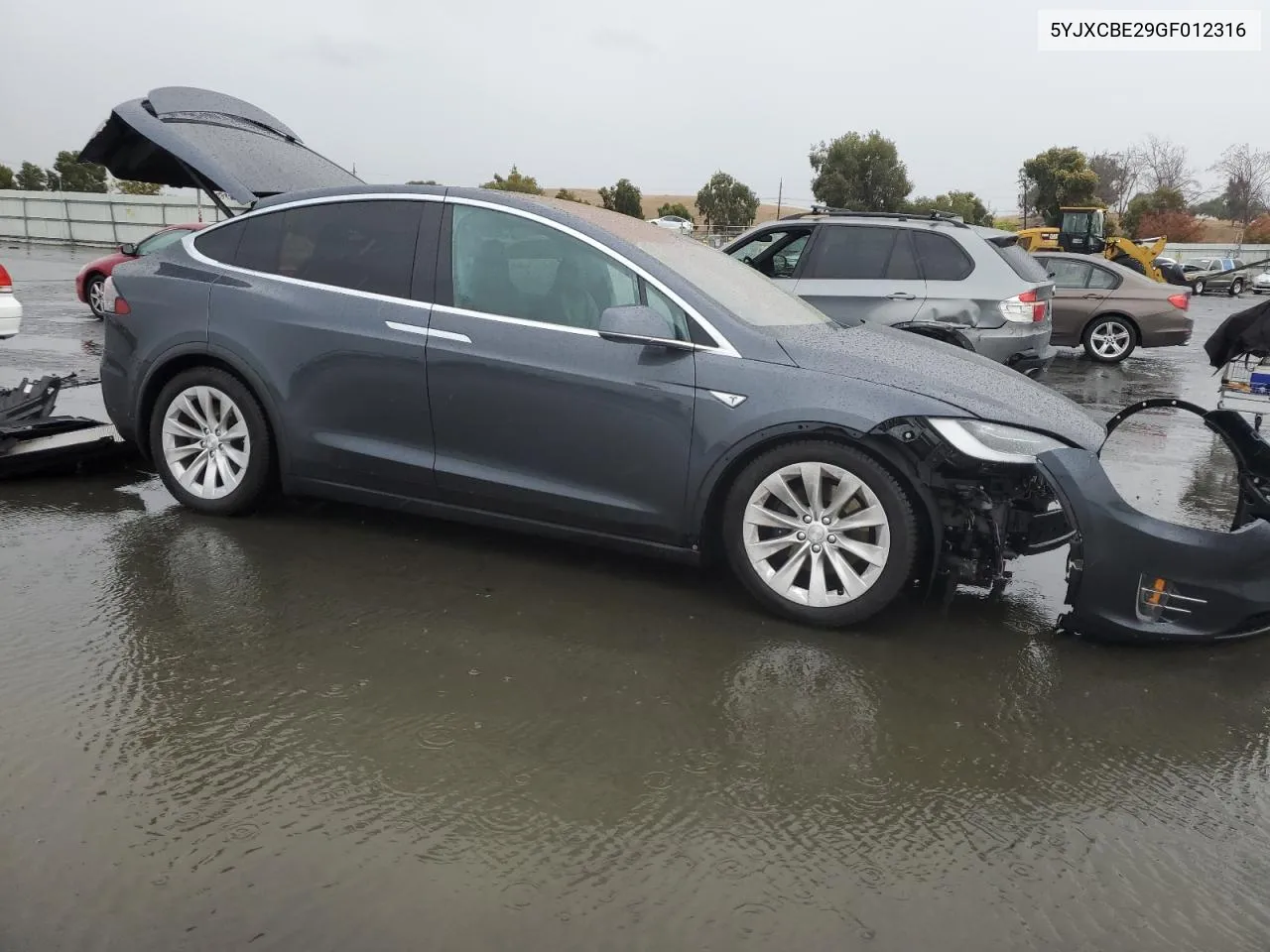 2016 Tesla Model X VIN: 5YJXCBE29GF012316 Lot: 78962224