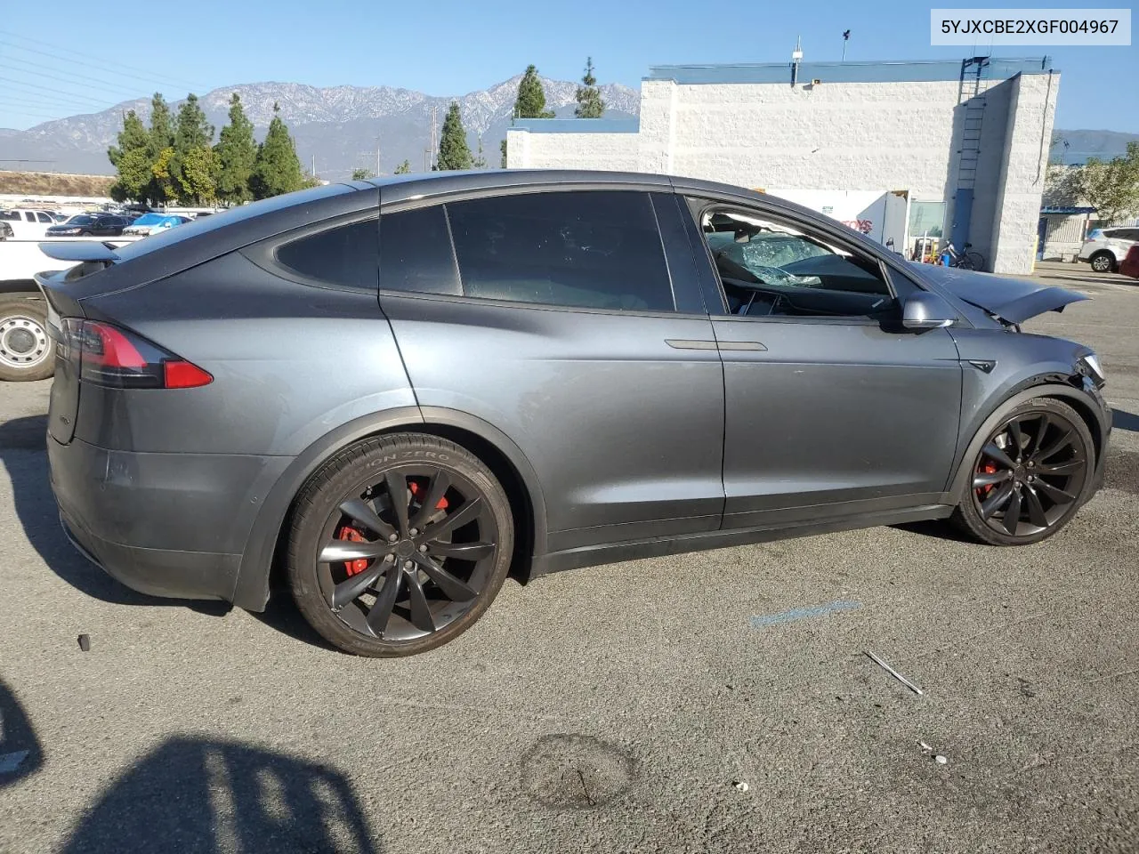 2016 Tesla Model X VIN: 5YJXCBE2XGF004967 Lot: 79029204