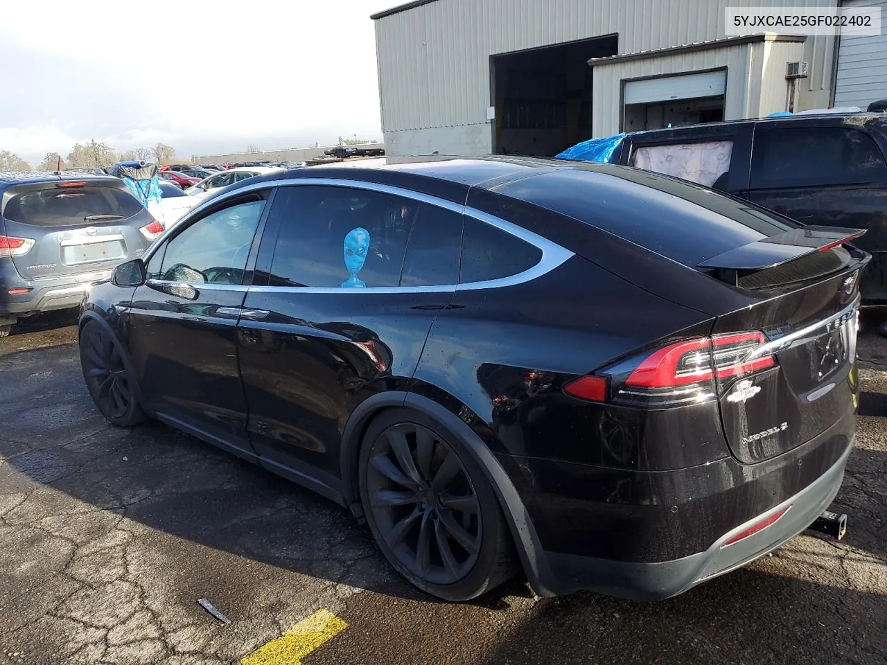 2016 Tesla Model X VIN: 5YJXCAE25GF022402 Lot: 79299094